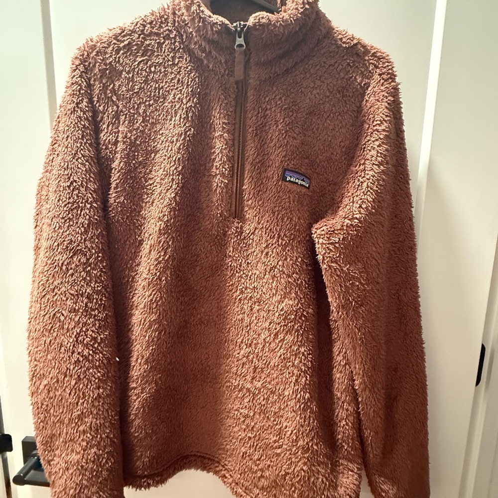 Patagonia Tan Fleece Jacket